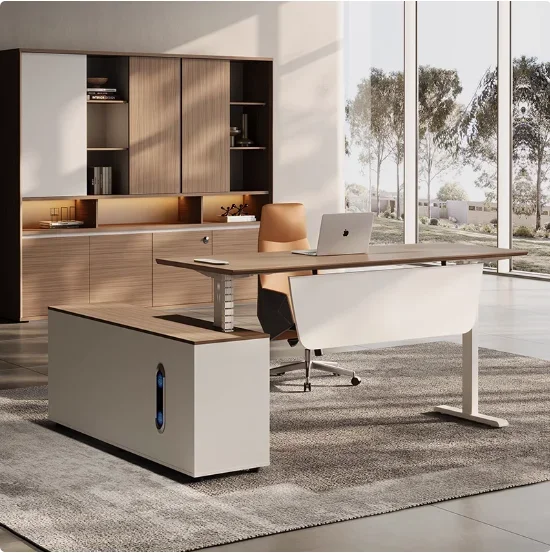 Office Furniture Logo - Escritorio Moderno y Sencillo para CEO,