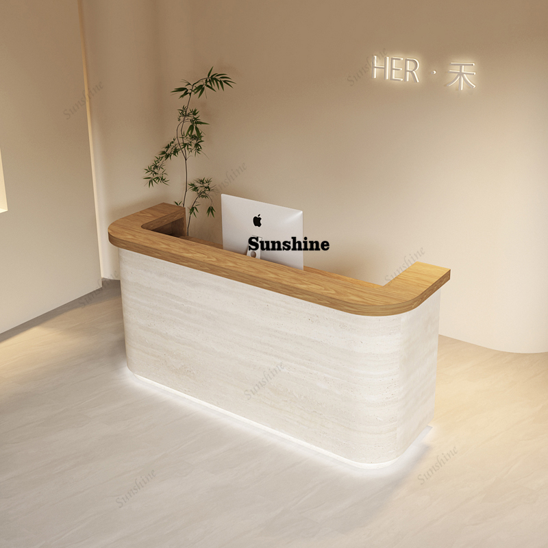 Office Furniture Logo - Mostradores de Recepción para Hoteles con