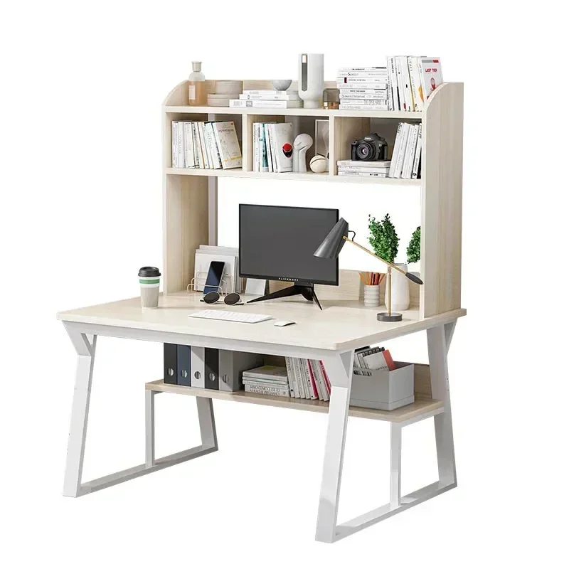 Office Furniture Rental - Escritorio duradero para ordenador, estantería combinada