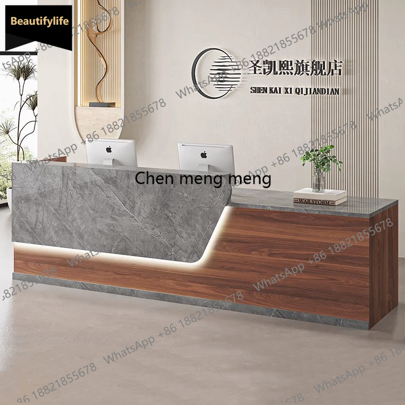 Office Furniture Logo - C85 escritorios de recepción modernos para