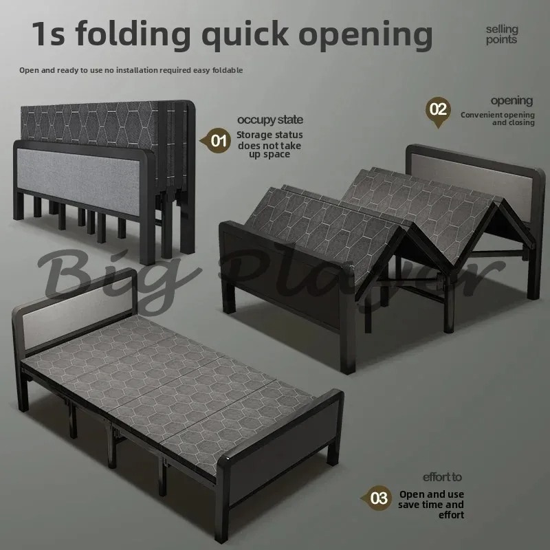 * Cama plegable doble para el  - Office Furniture Rental reseña y precio