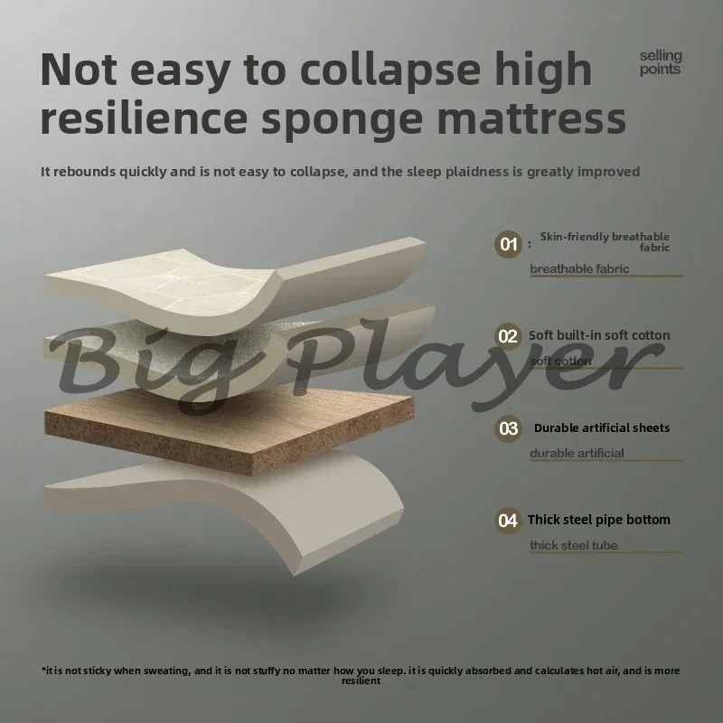 * Cama plegable doble para el  - Office Furniture Rental reseña y precio