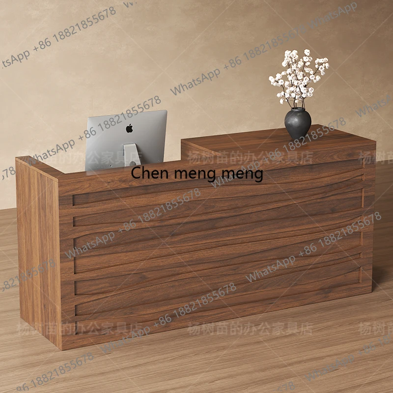 F182 Escritorio de recepción d - Office Furniture Logo reseña y precio