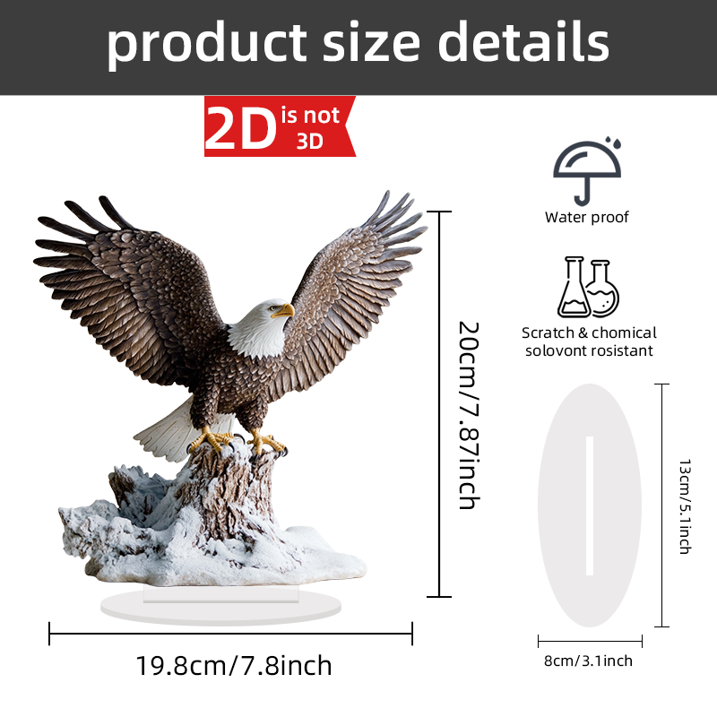 Pieza Decorativa Acrílica 2D d - Office Furniture Rental reseña y precio