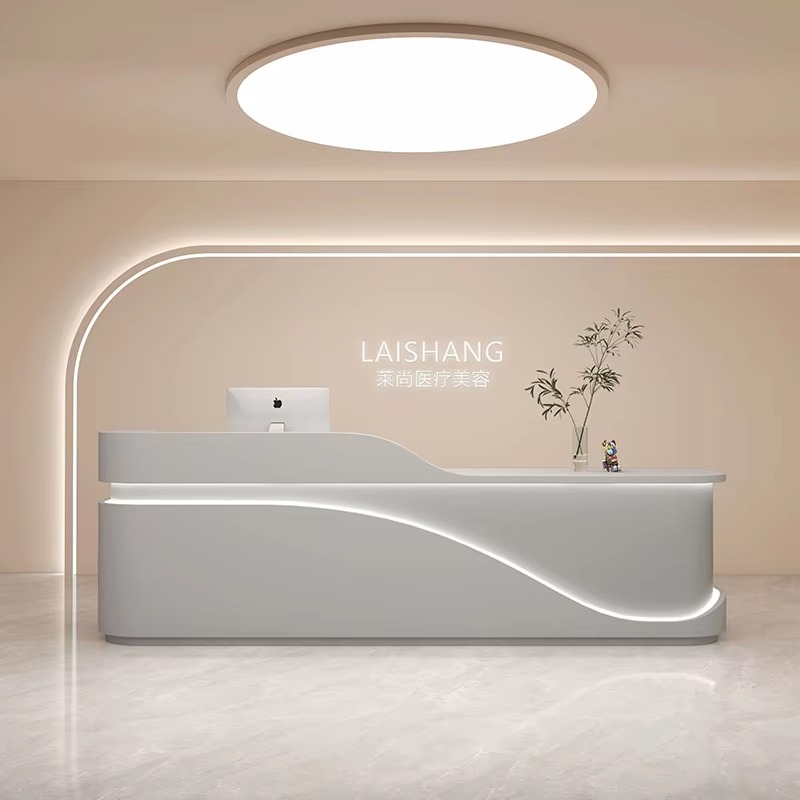 Mostradores de Recepción para  - Office Furniture Logo reseña y precio