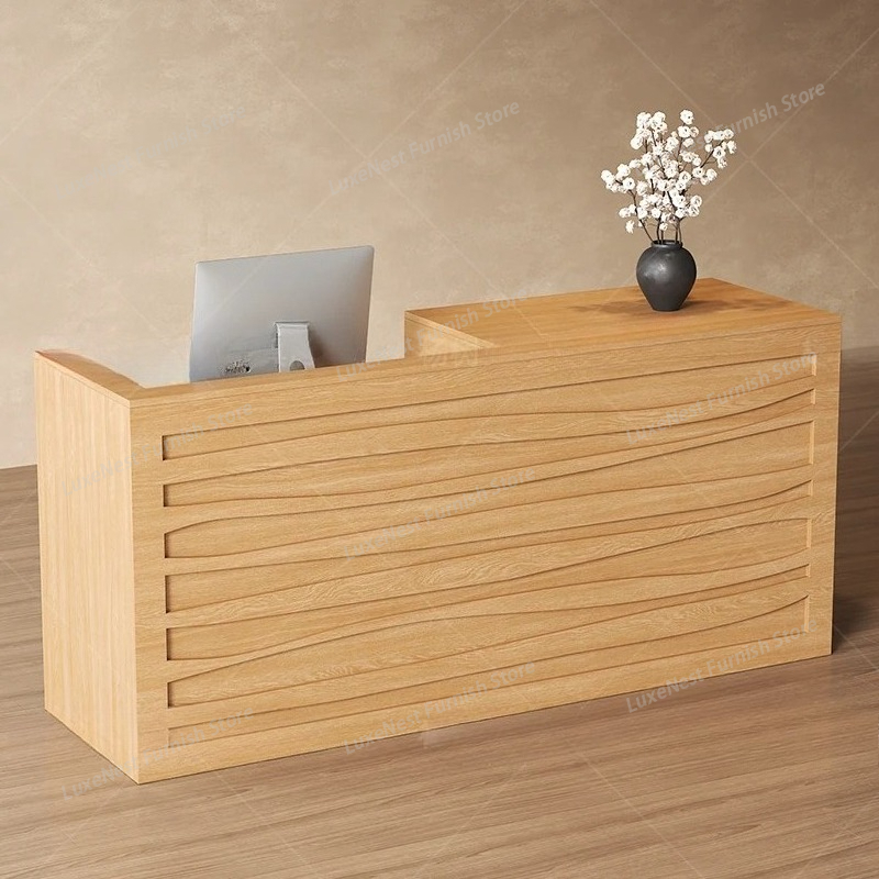 Mostrador de Recepción de Ofic - Office Furniture Logo reseña y precio