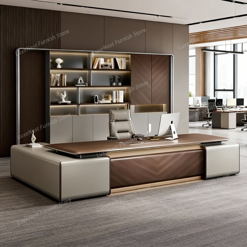 Escritorio de Oficina en Forma - Office Furniture Liquidations reseña y precio