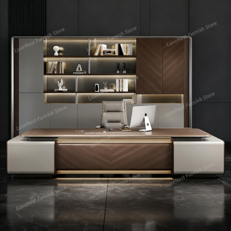 Escritorio de Oficina en Forma - Office Furniture Liquidations reseña y precio