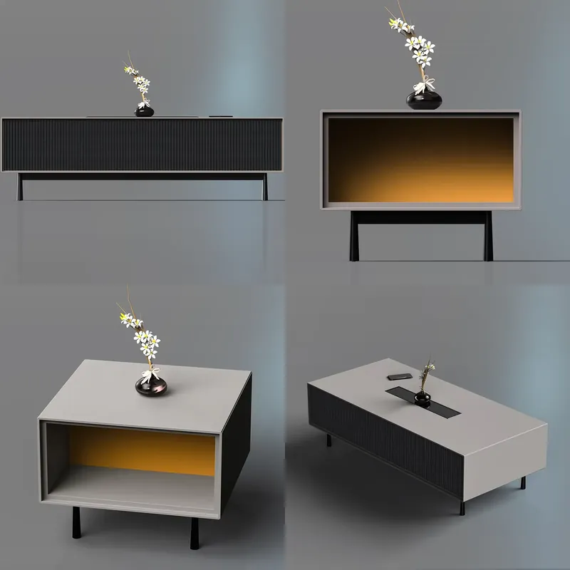 Mesa de Centro para Oficina Se - Office Furniture Logo reseña y precio