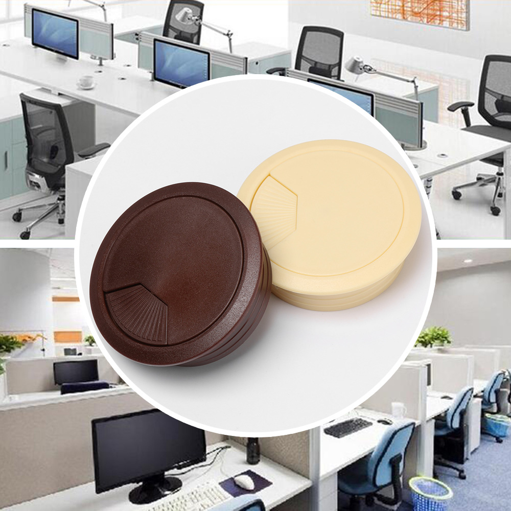 Cubierta de orificio para cabl - Office Furniture Hardware reseña y precio
