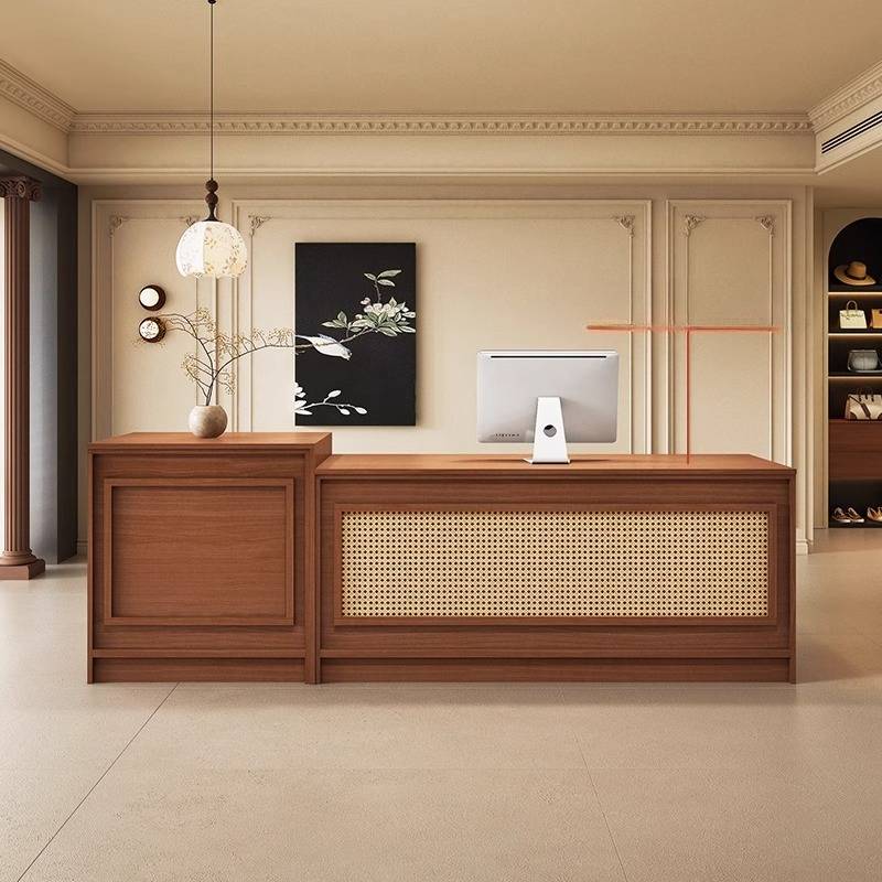 # Mostradores de Recepción con - Office Furniture Logo reseña y precio
