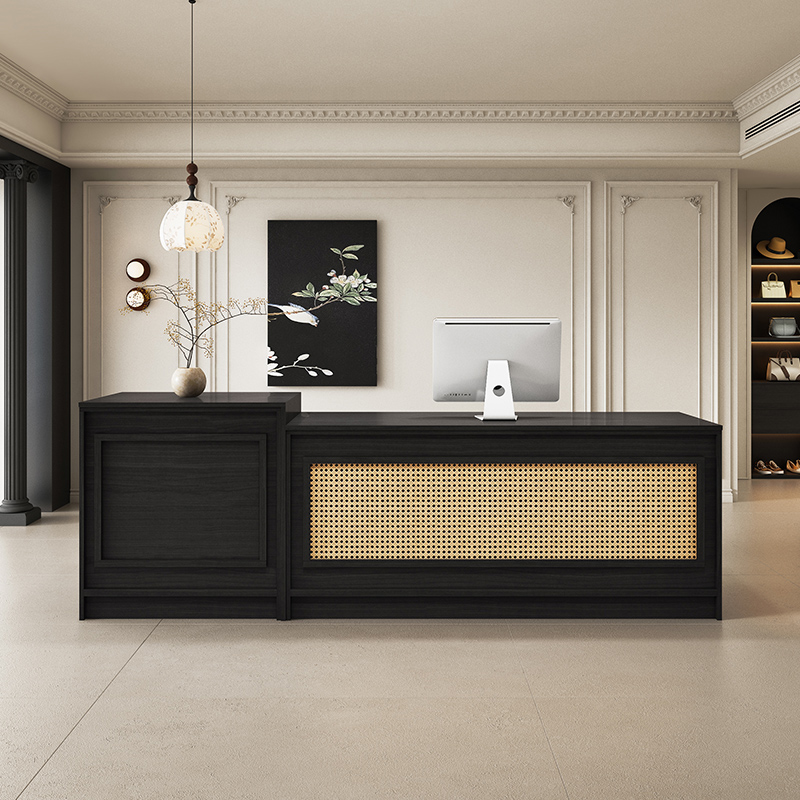 # Mostradores de Recepción con - Office Furniture Logo reseña y precio